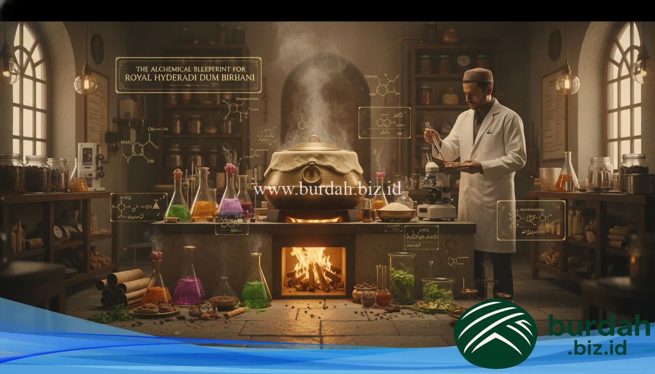 Royal Biryani Alchemy - Indian - The Alchemical Blueprint for Royal Hyderabadi Dum Biryani - Transform simple ingredients - Gemini Auto Post